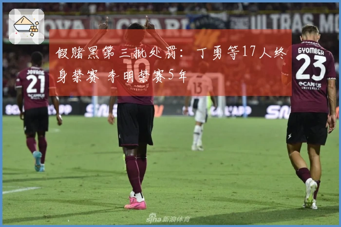 假赌黑第三批处罚：丁勇等17人终身禁赛 李明禁赛5年